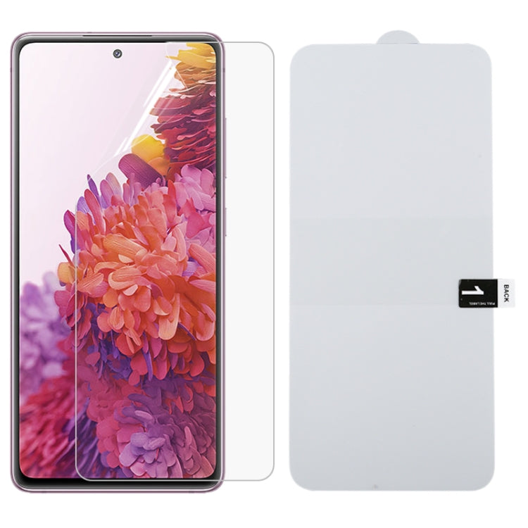 Full Screen Protector Explosion-proof Front Hydrogel Film, For Samsung Galaxy S20 FE 5G (1 PC)