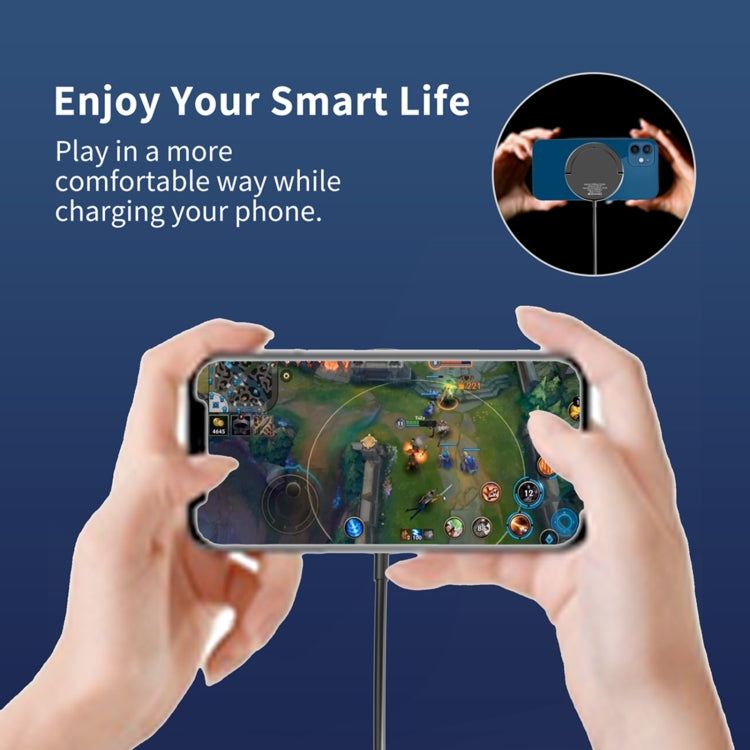 Mriowiz M-2001W Desktop MagSafe Magnetic Wireless Charger