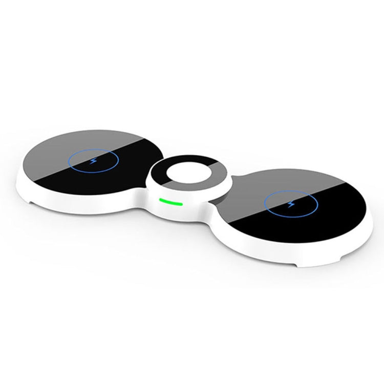 H20 15W 3 in 1 Glasses-shaped Magnetic Wireless Charger