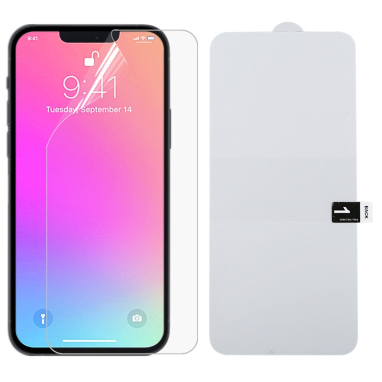 Full Screen Protector Explosion-proof Hydrogel Film For iPhone 16e / 13 / 13 Pro / 14