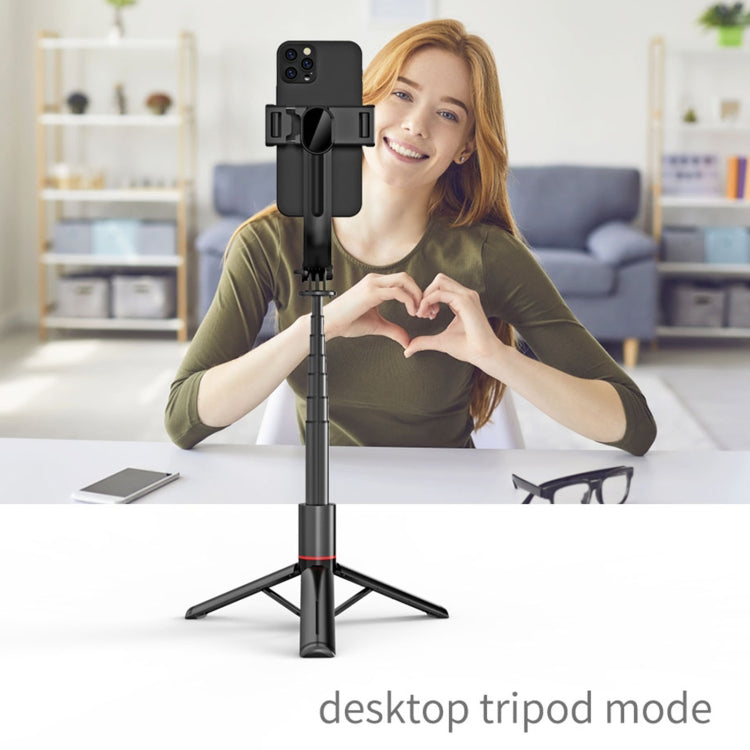 L12 Bluetooth Remote Control Tripod Selfie Stick Phone Holder, L12