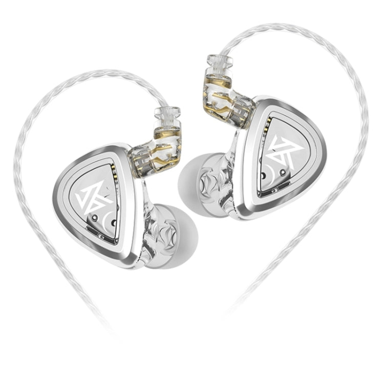 KZ-EDA Balanced Dual Magnetic Dynamic In-Ear Earphone, With Microphone, Without Microphone