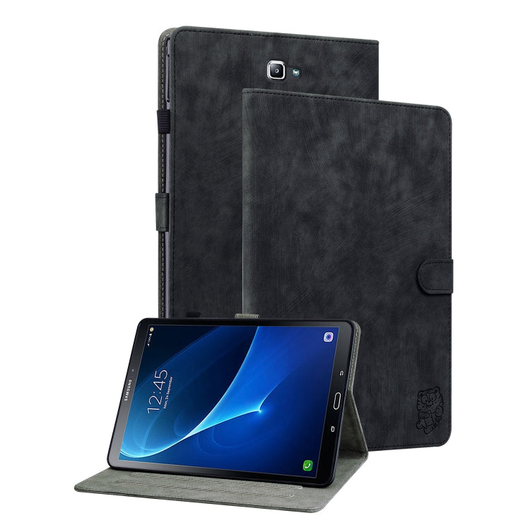 Tiger Pattern Flip Leather Tablet Case