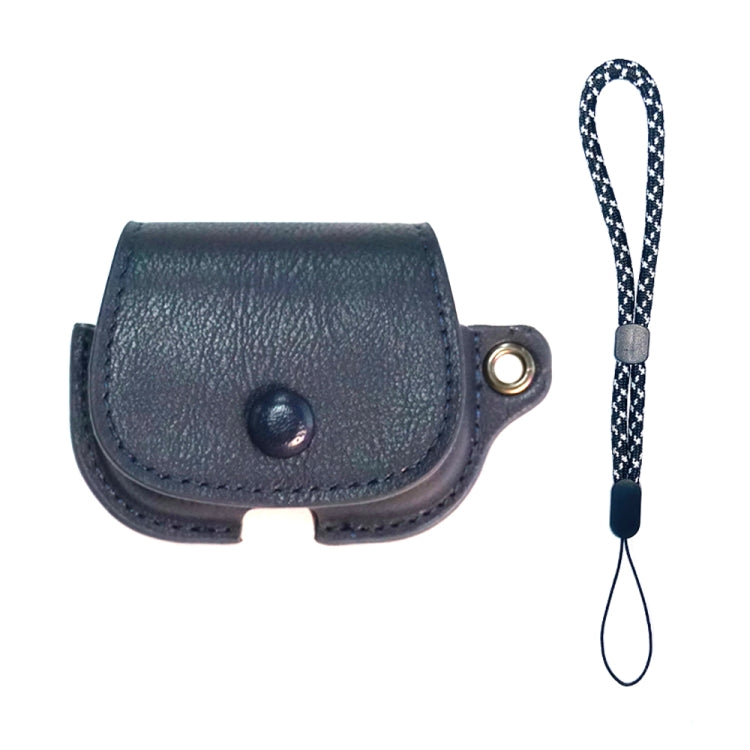 Backpack Style PU Leather Earphone Protective Case with Lanyard, For AirPods 1 / 2, For AirPods P...