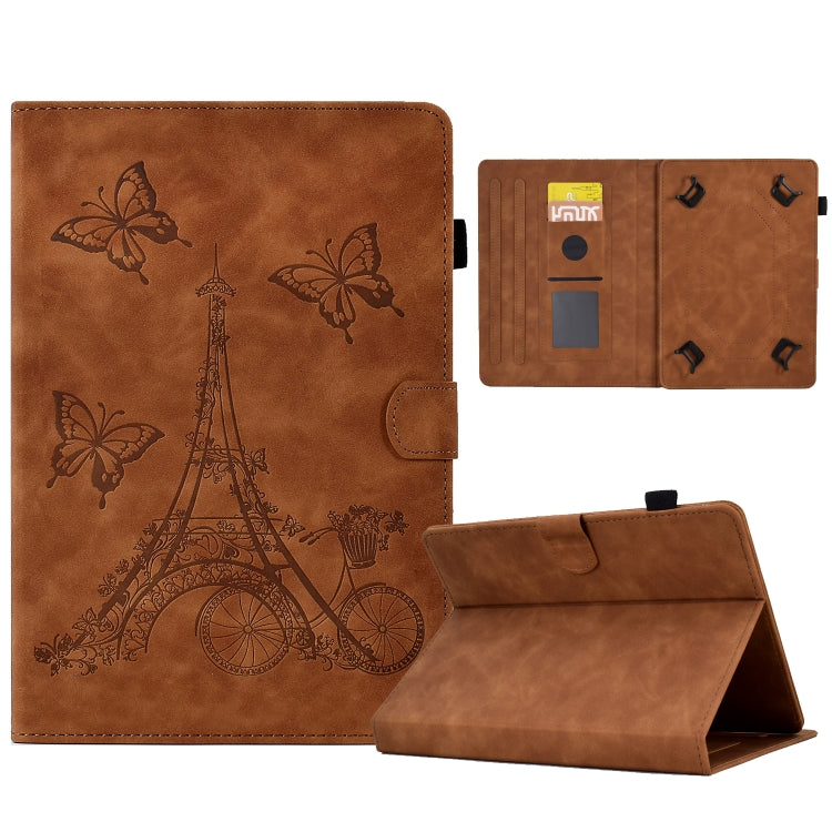Tower Embossed Leather Tablet Case, For 7 inch Tablets, For 8 inch Tablets, For 10 inch Tablets