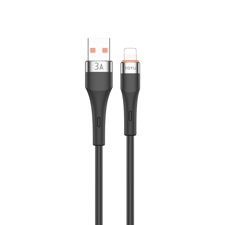 TOTU CB-2 Series USB to 8 Pin Aluminum Alloy Skin Feel Data Cable, 1m