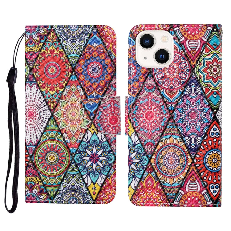 3D Colored Drawing Flip Leather Phone Case, For iPhone 15 Pro, For iPhone 15 Plus, For iPhone 15