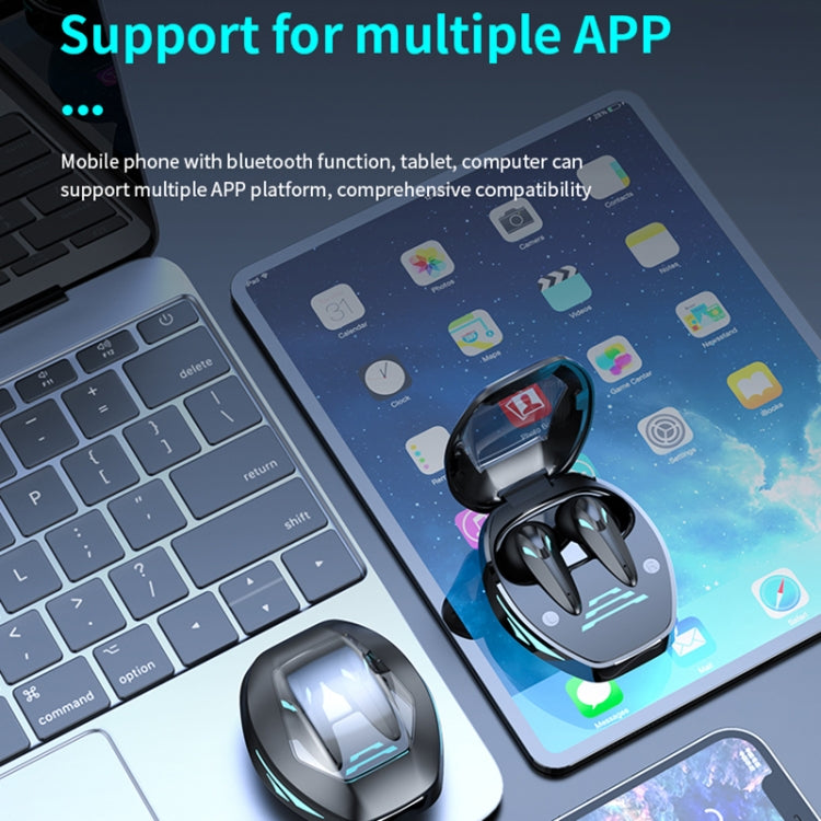 TG09 HIFI Level Noise Reduction Bluetooth 5.3 Gaming Earphones, TG09