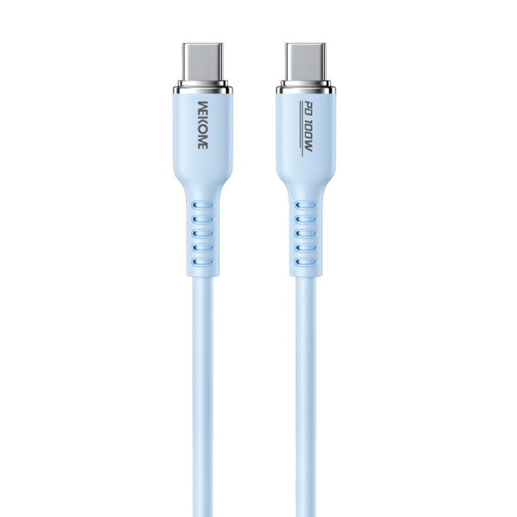 WK WDC-11 100W USB-C/Type-C to USB-C/Type-C Silicone Data Cable, Length: 1.2m, WDC-11