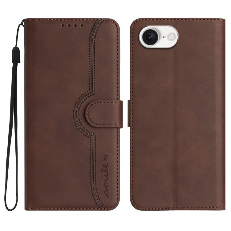 Heart Pattern Skin Feel Leather Phone Case