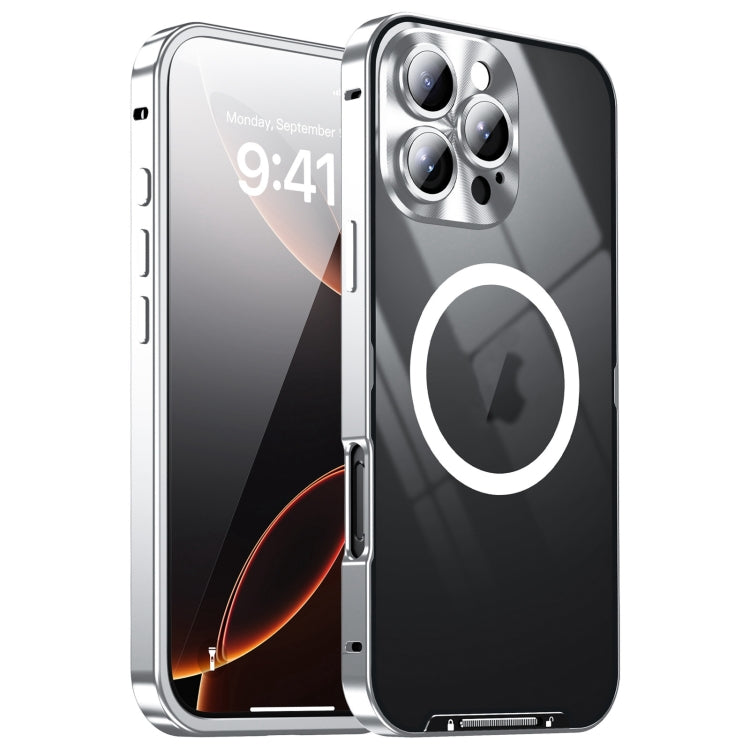 Frosted MagSafe Magnetic Metal Phone Case