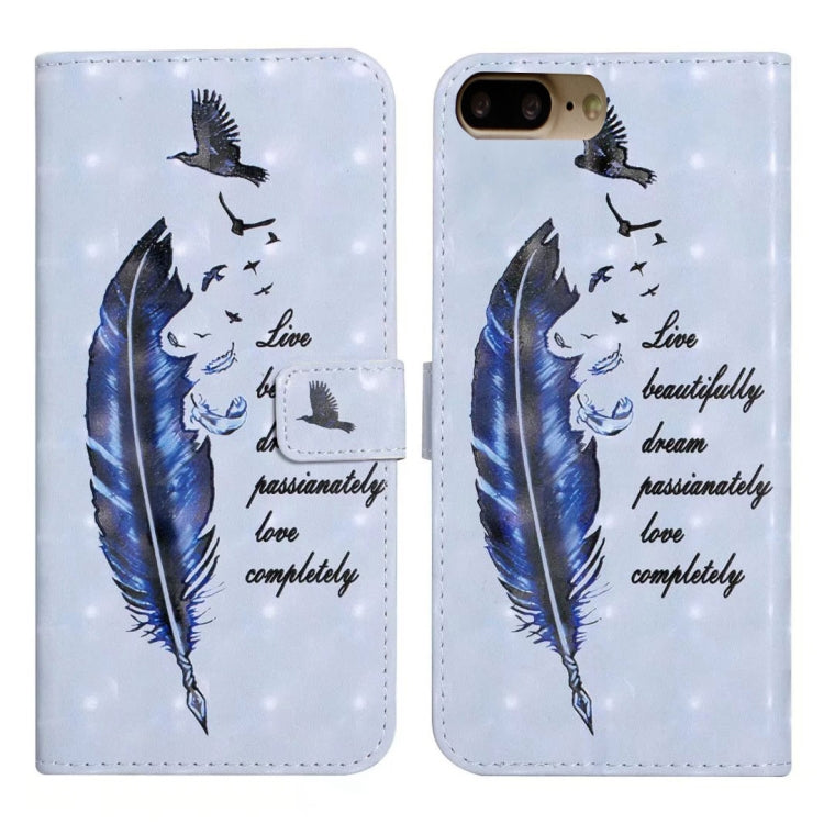 Oil Embossed 3D Drawing Leather Phone Case