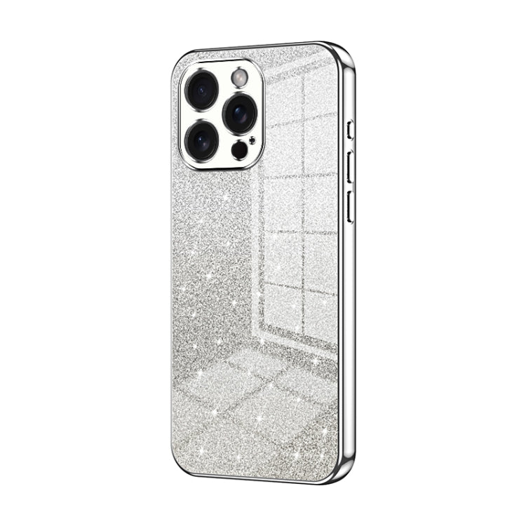 Gradient Glitter Powder Electroplated Phone Case