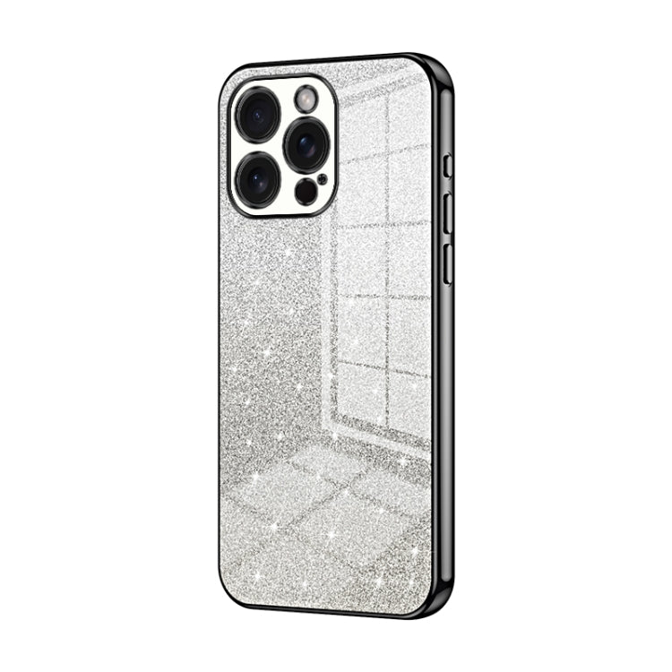 Gradient Glitter Powder Electroplated Phone Case