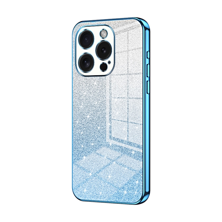 Gradient Glitter Powder Electroplated Phone Case