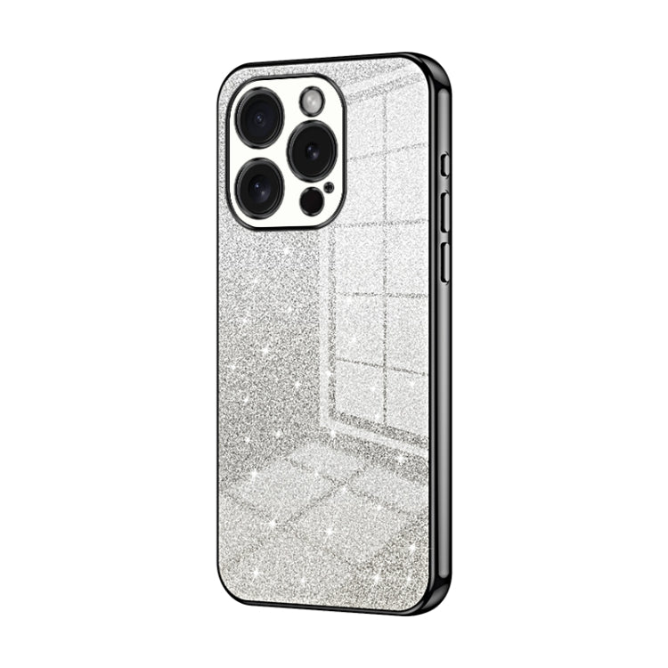 Gradient Glitter Powder Electroplated Phone Case