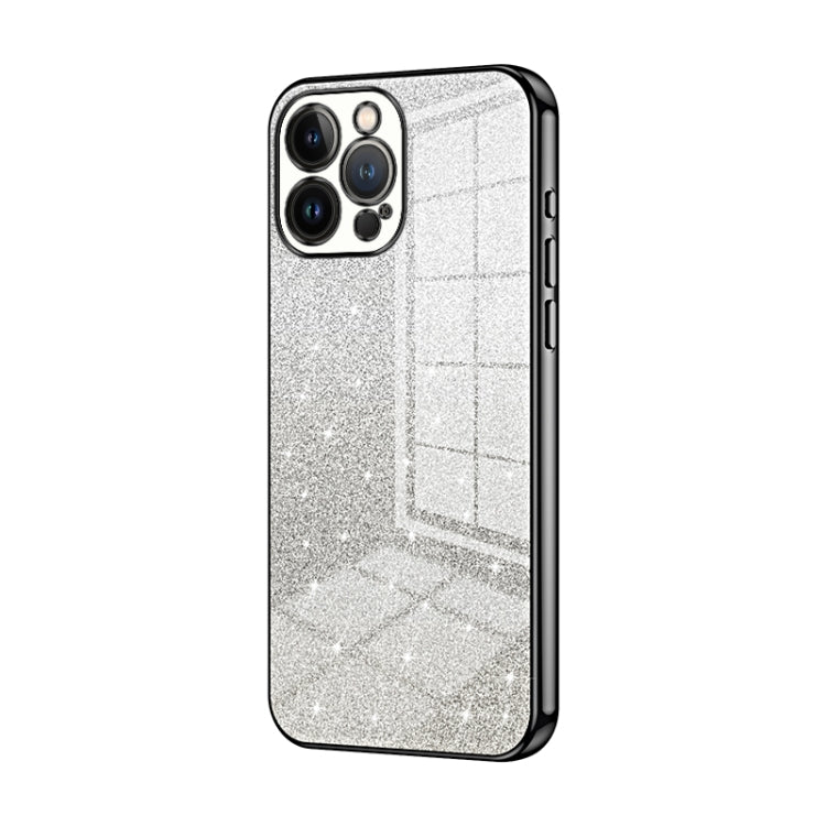 Gradient Glitter Powder Electroplated Phone Case