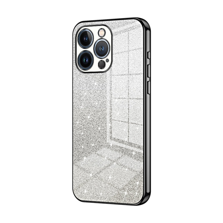 Gradient Glitter Powder Electroplated Phone Case