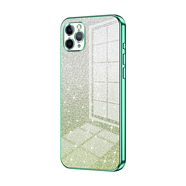 Gradient Glitter Powder Electroplated Phone Case