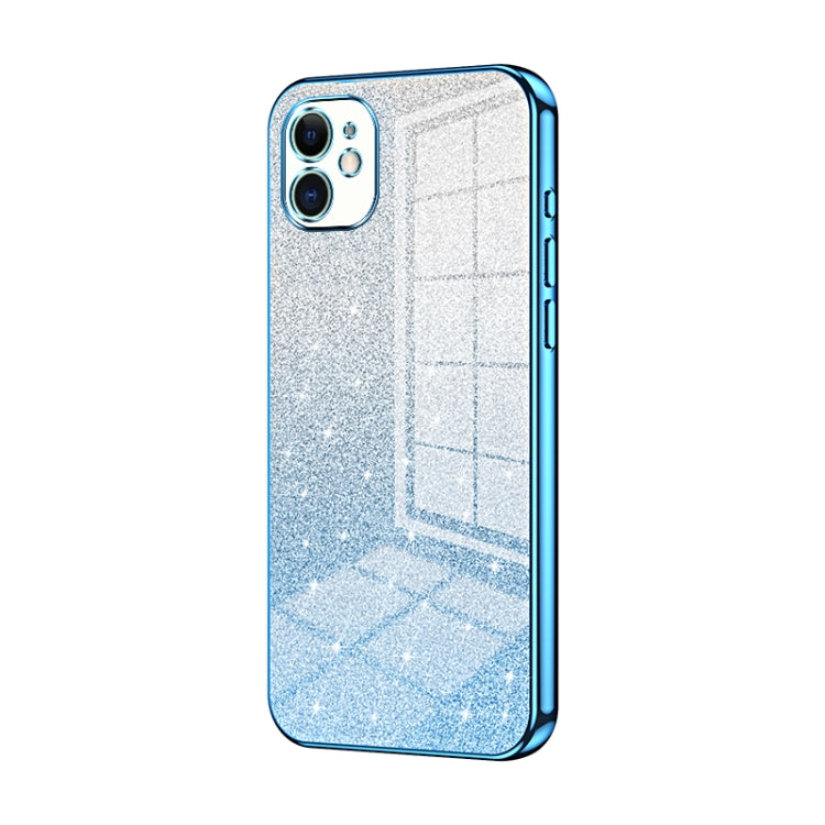 Gradient Glitter Powder Electroplated Phone Case