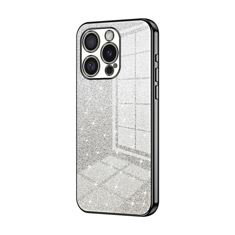 Gradient Glitter Powder Electroplated Phone Case