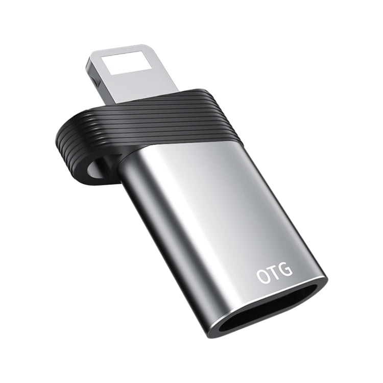 ADS-616B 8 Pin Male to USB-C/Type-C Female OTG Adapter, ADS-616B