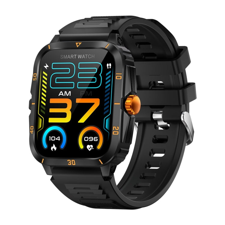 KT71 1.96 inch HD Square Screen Rugged Smart Watch