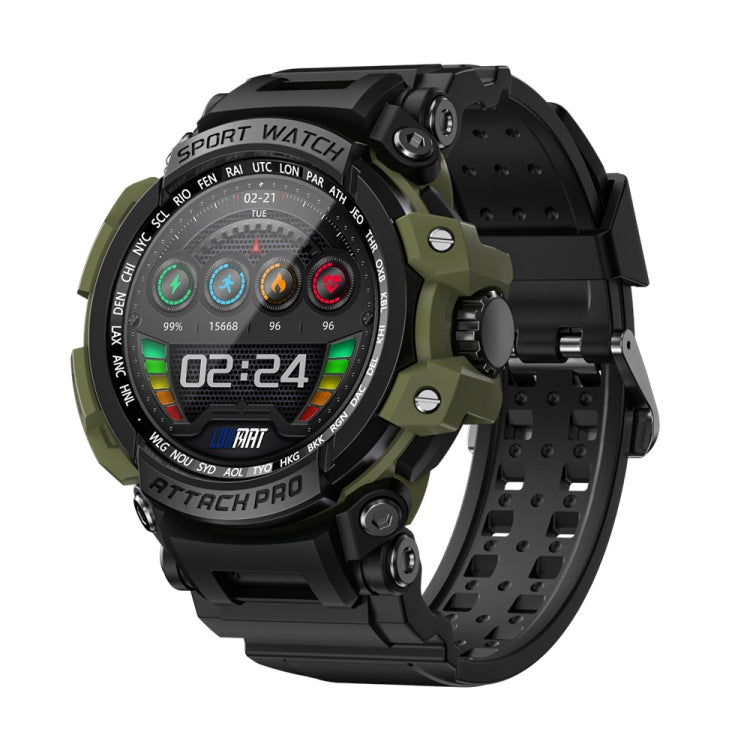 LOKMAT ATTACK Pro 1.32 inch BT5.1 Smart Sport Watch