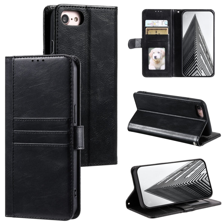 Simple 6-Card Wallet Leather Phone Case, For iPhone 16e, For iPhone 16 Pro Max, For iPhone 16 Pro...