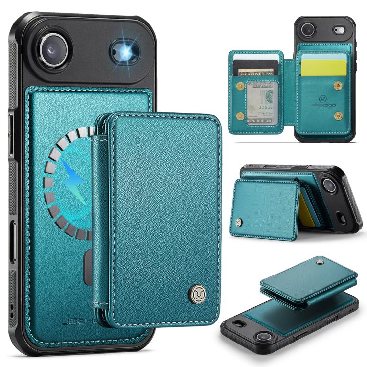 JEEHOOD J05 Business Magnetic Style RFID Leather Phone Case