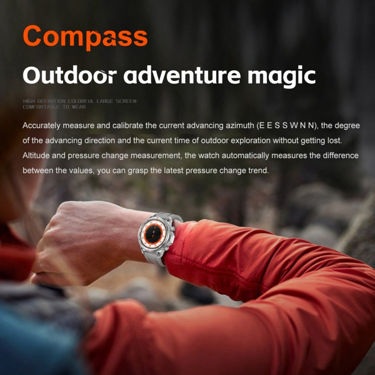 DK68 1.53 inch IP67 BT 5.0 Fitness Sport Smart Watch