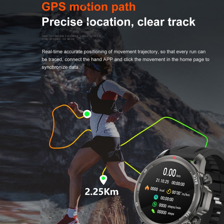 DK68 1.53 inch IP67 BT 5.0 Fitness Sport Smart Watch