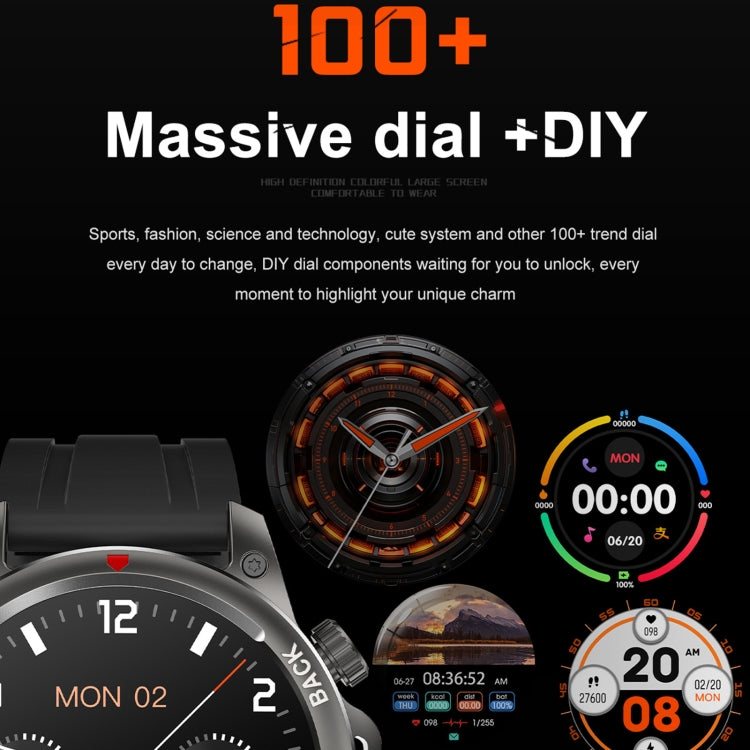 DK68 1.53 inch IP67 BT 5.0 Fitness Sport Smart Watch