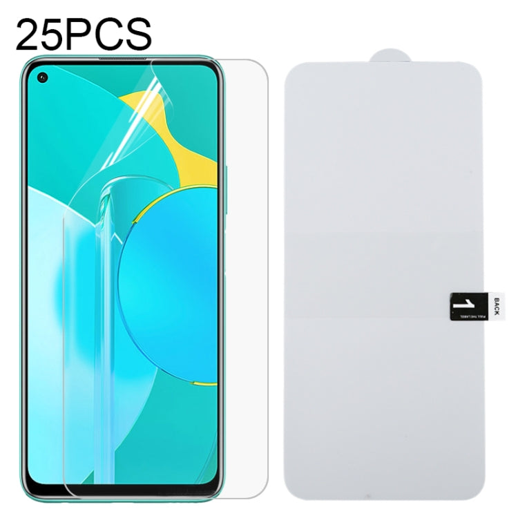 25 PCS Full Screen Protector Explosion-proof Hydrogel Film, For Huawei Honor 30S