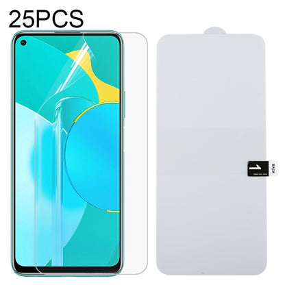 25 PCS Full Screen Protector Explosion-proof Hydrogel Film, For Huawei Honor 30S