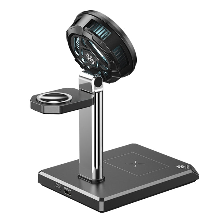 WK WP-U176 15W 4 in 1 Magnetic Cooling Wireless Charging Holder