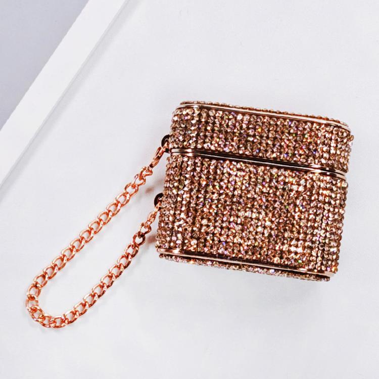 Cylindrical Diamond Bluetooth Earphone Protective Case, For AirPods 4, For AirPods Pro 2