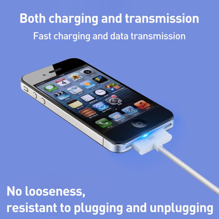 USB-C / Type-C to 30 Pin Data Sync Charing Cable, Length: 1m, Type-C to 30 Pin