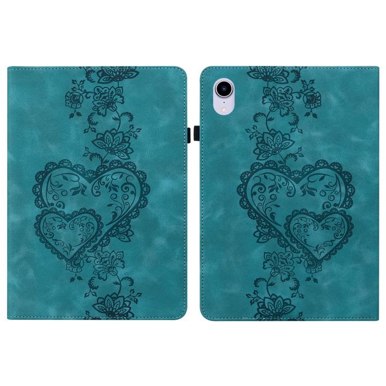Love Hearts Embossed Leather Smart Tablet Case, For iPad 2025 / 2022, For iPad Air 11 2025 / 2024...