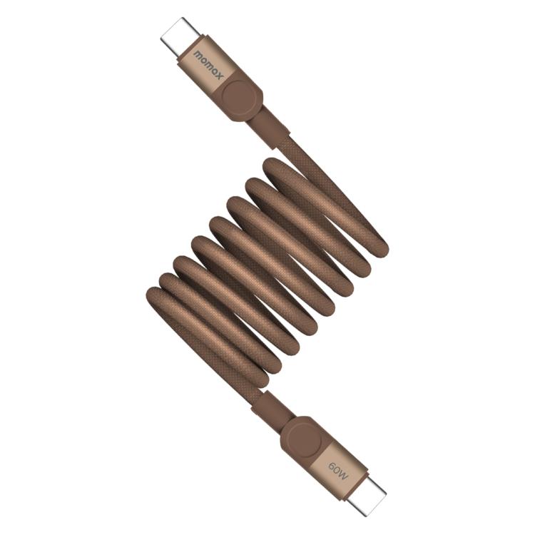 Momax Mag.Link Magnetic 60W USB-C / Type-C to USB-C / Type-C Data Cable, DC61 2m, DC61 60W 2m