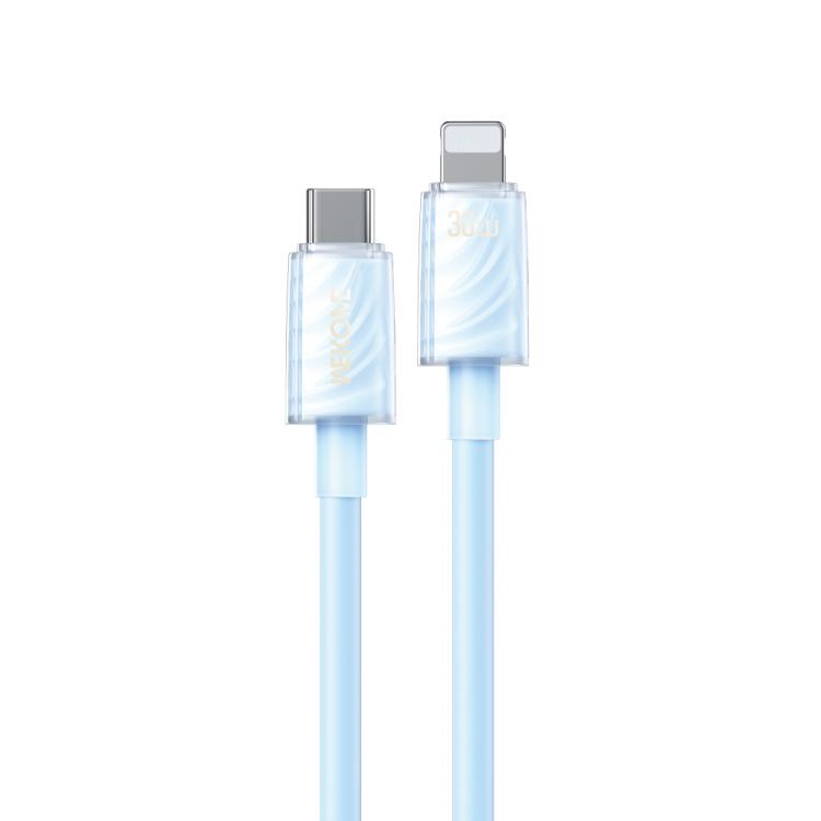 WK WDC-73 PD30W Type-C to 8 Pin Fast Charging Data Cable, Length: 1.2m, WDC-73