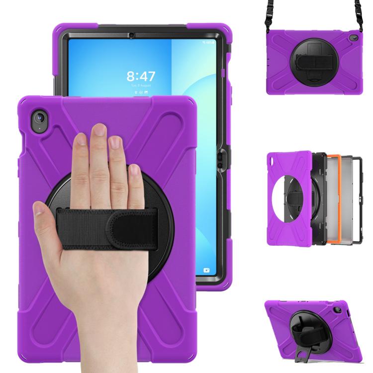 Rotatable Kickstand Grip Heavy Duty Hard Rugged Tablet Case, For Samsung Galaxy Tab S10 FE+