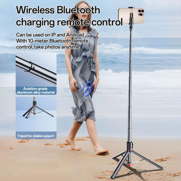 Yesido SF30 Integrated Jumping Stick Bluetooth Remote Control Selfie Stick