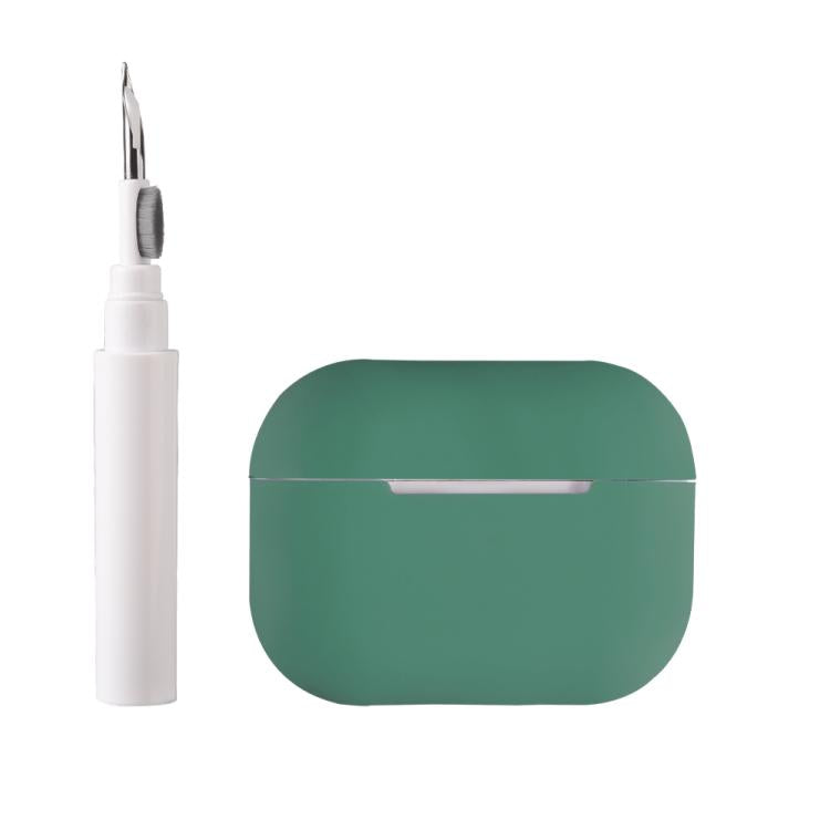 Silicone Earphone Protective Case with Cleaning Pen, For AirPods Pro 2