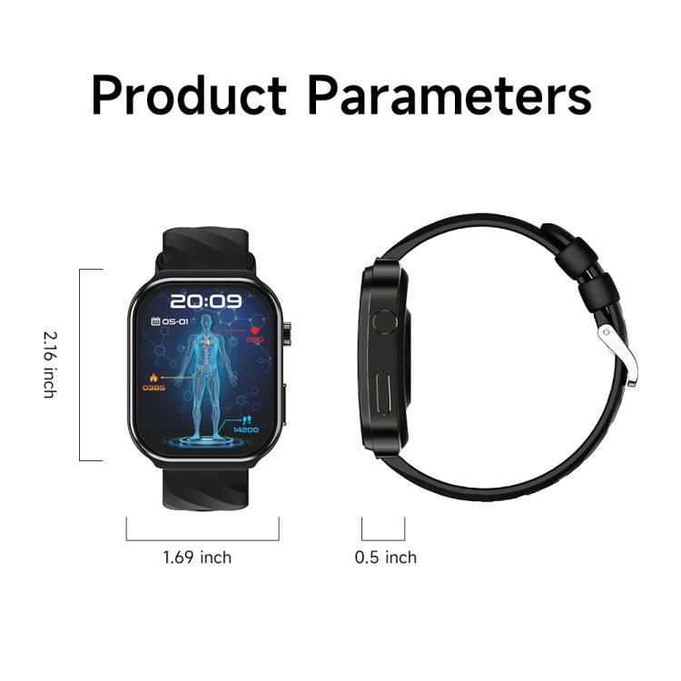 U13 2.2 inch IPS Curved Screen Smart Watch Supports BT Call
