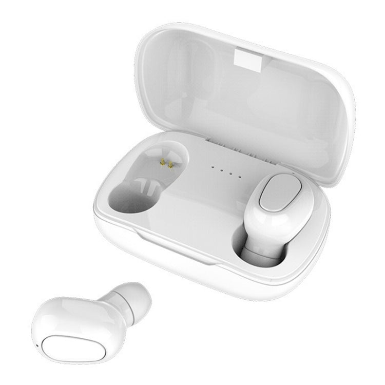 L-21 9D Sound Effects Bluetooth 5.0 Touch Wireless Bluetooth Earphone with Charging Box, Support ...