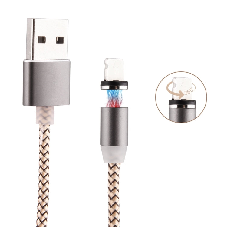 1m 8 Pin to USB 2.0 360 Degree Rotation Magnetic Cable