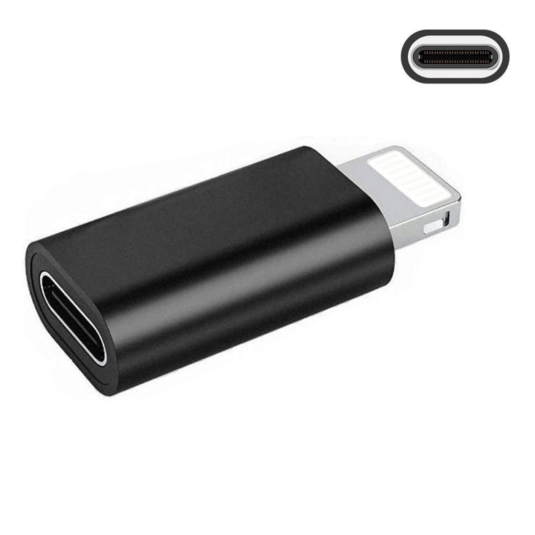 ENKAY Hat-Prince HC-6 Mini ABS USB-C / Type-C 3.1 to 8 Pin Port Connector Adapter(White), Black