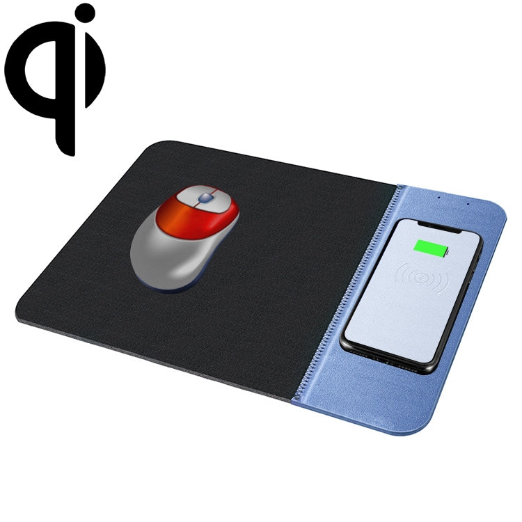 OJD-36 QI Standard 10W Lighting Wireless Charger Rubber Mouse Pad, Size: 26.2 x 19.8 x 0.65cm