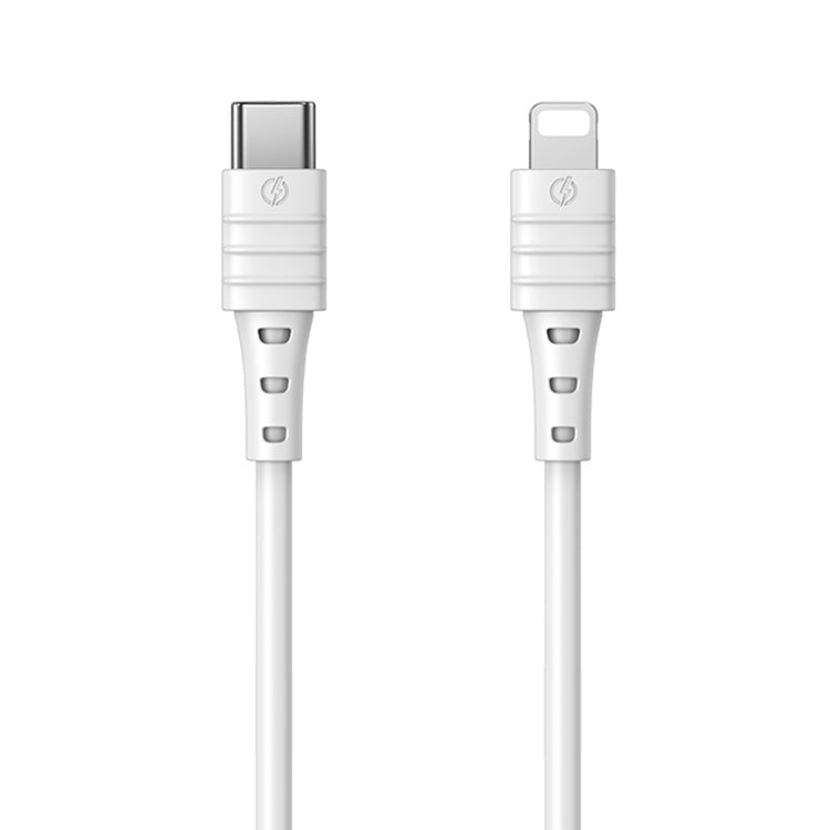 REMAX RC-068i PD 20W Type-C / USB-C to 8 Pin High Elastic TPE Fast Charging Data Cable, Length: 1...